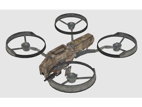 libellula drone di black ops 2 giocattolo gioco accessori 1 bo1 bo2 chiamata del dovere cod prop 3d print model - Mito3D