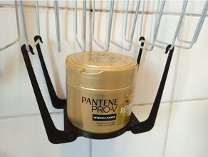 immeln attachement grand shampooing pot la salle de bains ikea pantene titulaire 3d print model - Mito3D