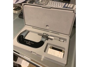 50-75mm Mikrometer-box tool Inhaber - Boxen Fall mitutoyo 3d print model - Mito3D