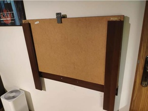 ikea linnmon folding wall table holder kitchen dining 3d print model - Mito3D