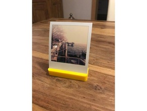 masaüstü çerçeve polaroid fotoğraflar dekor 3d print model - Mito3D