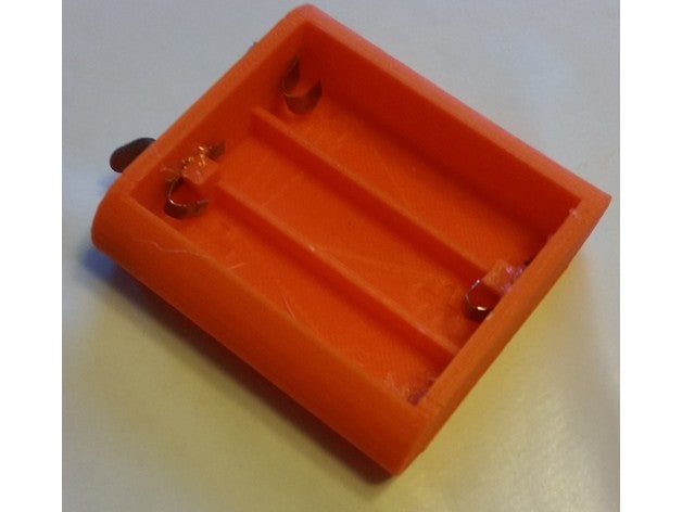 boîte de batterie ménage fournitures 3lr6 3r12 pile aa 3D print model - Mito3D