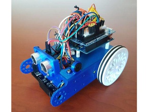 mclon robot modello i l'istruzione mbot robotica 3d print model - Mito3D