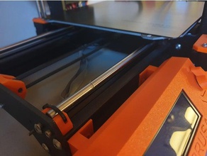 20x20 ferroviário lcd de montagem prusa mk3 3d a impressora partes 3d print model - Mito3D