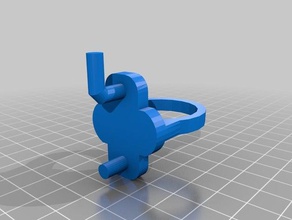 pegboard die holder lee breech lock 3d printing breechlock reloading 3d print model - Mito3D