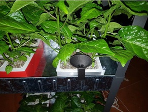 kolay huni hydroponic bahçe açık hydroponics diy biber bitkiler 3d print model - Mito3D