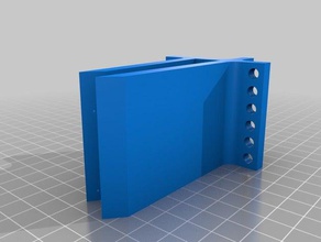 6fach schlauchhalter diy özelleştirilmiş 3d print model - Mito3D