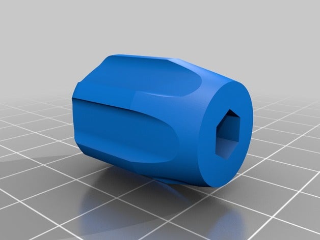 small head screwdriver hand tools bit holder 3D print model - Mito3D
