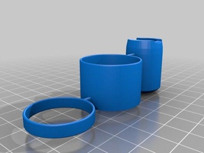 knicks dito socket anello portante biologia 3d print model - Mito3D