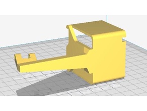 ender 3 cobertura da calha de montagem câmera wezabl suporte 3d a impressora partes logitech c270 3d print model - Mito3D