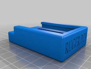 ruger pc9 magwell esporte ao ar livre 3d print model - Mito3D