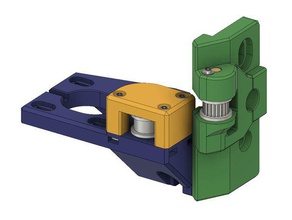 hypercube evolution xy-Achse hinten montiert Stepper 3d Drucker Teile - Tore hevo 3d print model - Mito3D