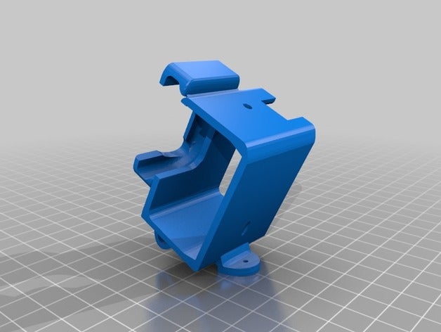 xhover skyeliner ledrib adjustable gopro mount rc vehicles 3D print model - Mito3D