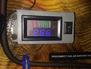 voltmetreyi konut diy güç volt metre 3d print model - Mito3D