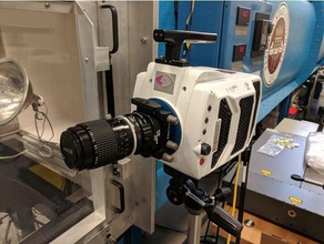 phantom camera c-mount flange scheimpflug adaptor other 3d print model - Mito3D