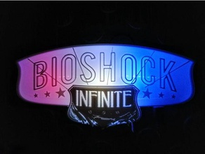 bioshock infinite logotipo signos logotipos 3d print model - Mito3D