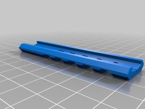 picatinny weaver adapter index screw sport outdoors 11mm 20mm rail 3d print model - Mito3D