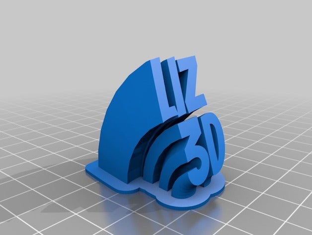 liz office customized 3D print model - Mito3D