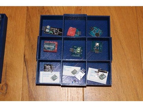 box-Module stapelbar - Elektronik arduino-modul-box box mdules stapelbare 3d print model - Mito3D