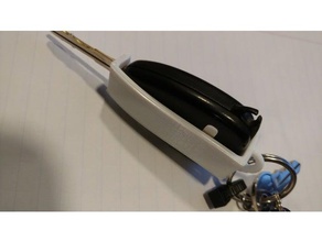 2005 dodge-Schlüssel-Halter automotive grand caravan gebrochen Schlüsselanhänger 3d print model - Mito3D