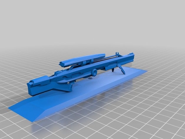 borderlands 2 maliwan dandy snider sniper base video games 3D print model - Mito3D