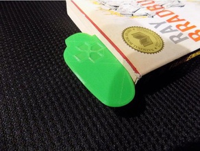 game controller bookmark toys games bookmarks books reading 3d print model - Mito3D