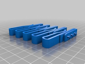 star tie clips 3d printing 3d print model - Mito3D