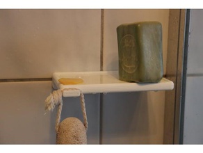 soap shampoo holder household 3d print model - Mito3D