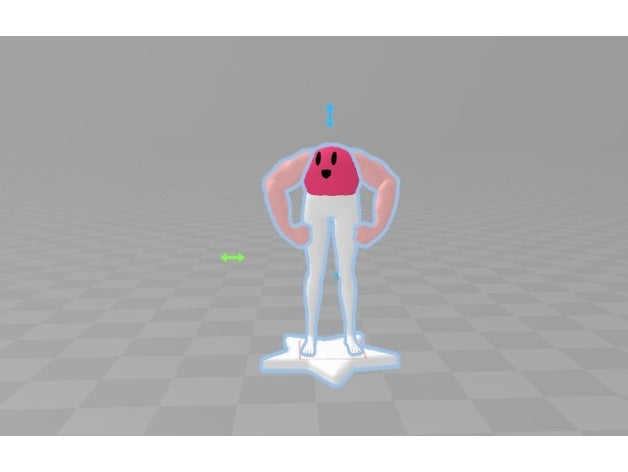 swole kirby las esculturas estrella thicc 3D print model - Mito3D