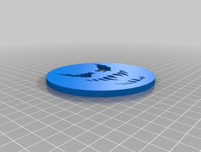 venom-untersetzer coaster 3d drucken trinken marvel 3d print model - Mito3D