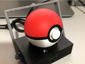 poke bola y automática catcher pokemon ir de juguete juego accesorios 3d print model - Mito3D