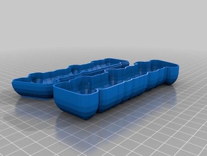 kimberly containers customized 3d print model - Mito3D