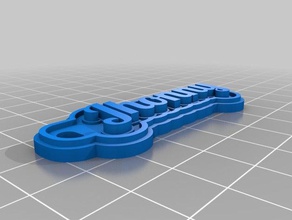 johnny llaveros personalizado 3d print model - Mito3D