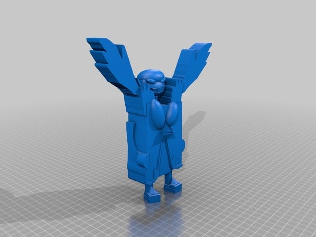 abyss sans 3d printing 3D print model - Mito3D