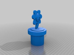 flowey flower 3d printing 3d print model - Mito3D