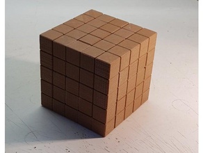 puzzle cube Rätsel Spielzeug 3d print model - Mito3D