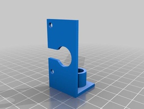 rear-rear part open hole 3d printer parts anet a8 upgrade 3d print model - Mito3D