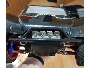 traxxas slash luzes de montagem rpm pára-choques dianteiro e traseiro rc veículos 3d print model - Mito3D