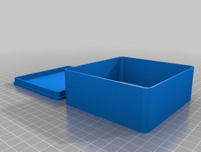 meine angepasste abgerundete box Container 3d print model - Mito3D