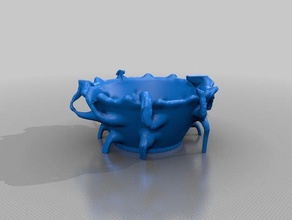 monstruo tazón de alimentos beber 3d print model - Mito3D