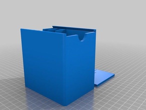 mon personnalisés deckbox jeux 3d print model - Mito3D
