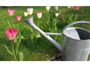 watering can nozzle spout outdoor garden plant sprinkler 3d print model - Mito3D