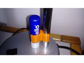 lip balm clipe lâmpada de cabeceira organização 3d print model - Mito3D