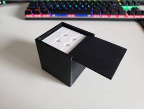 3x3 rubiks cube caixa quebra-cabeças 3d print model - Mito3D