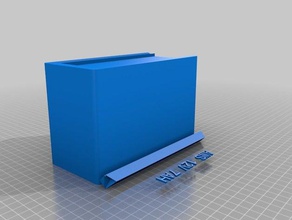 7a batt cuadro los contenedores personalizado 3d print model - Mito3D