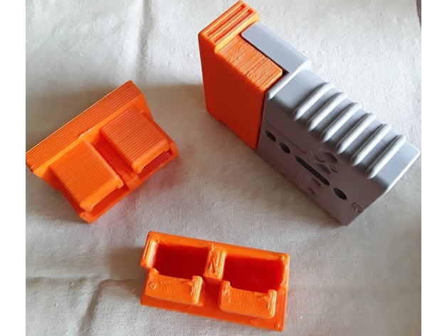tapa de anderson sb 175a montante powerconnector hobby 3D print model - Mito3D