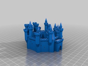 zot armeria del castello gli edifici le strutture personalizzato 3d print model - Mito3D