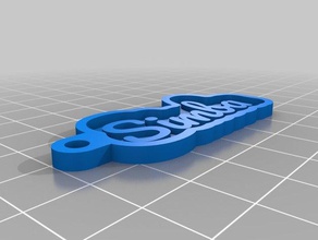 simba chaveiros personalizado 3d print model - Mito3D