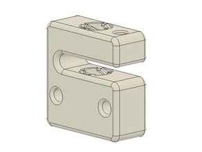 trapezoidal lead screw nut tr10x16 v3 parts 3d print model - Mito3D