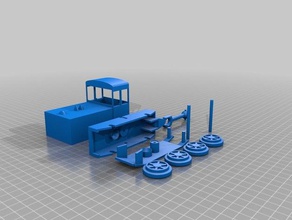 duplo diesel switcher locomotiva 3d impressão trem hgyuras2 3d print model - Mito3D
